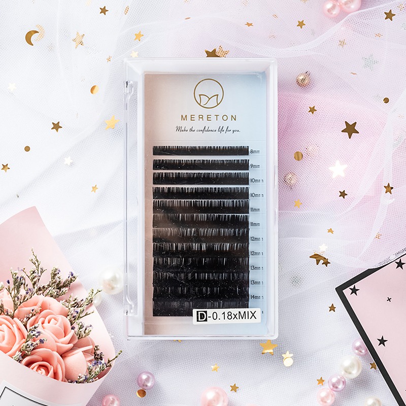 Wholesale price individual silk eyelash extension JH88